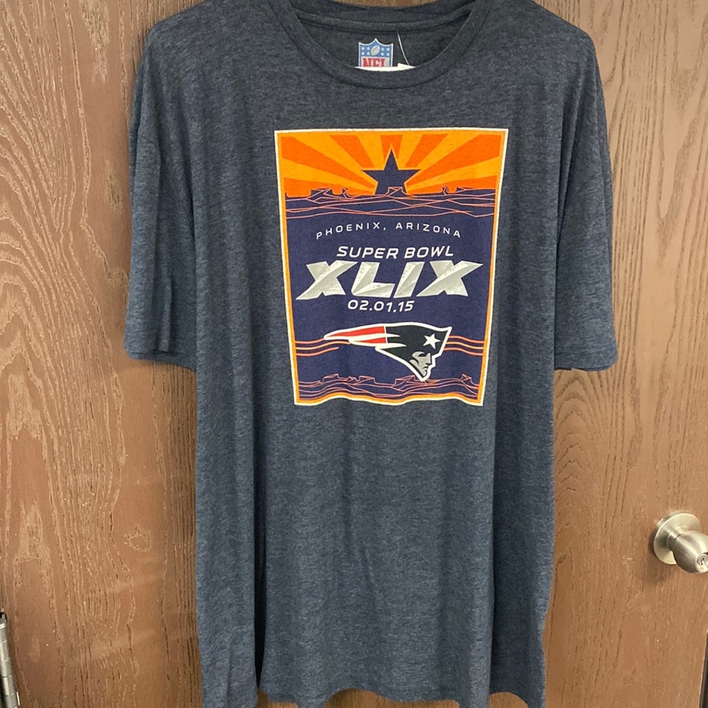 2015 New England Patriots Super Bowl T-shirt